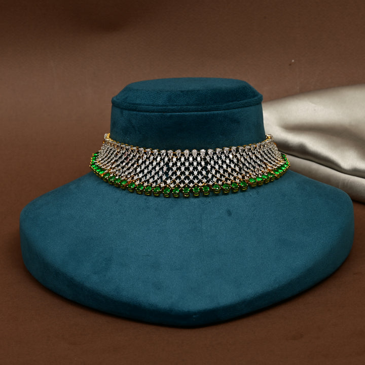 CZ Emerald Choker