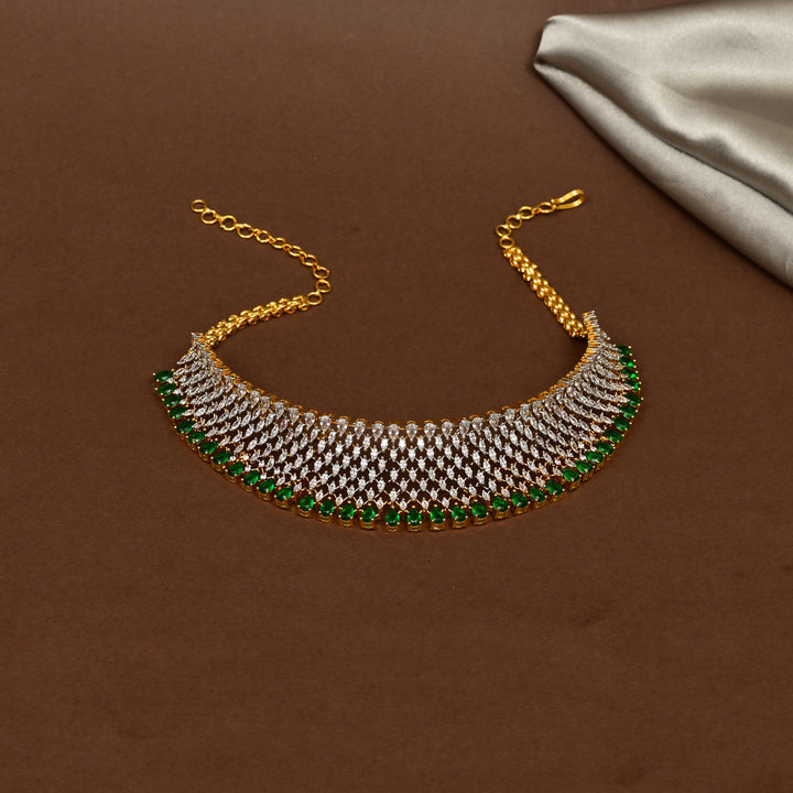 CZ Emerald Choker
