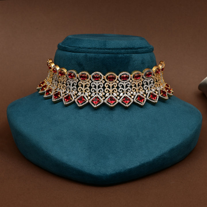 CZ Ruby Choker