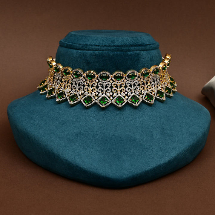 CZ Emerald Choker