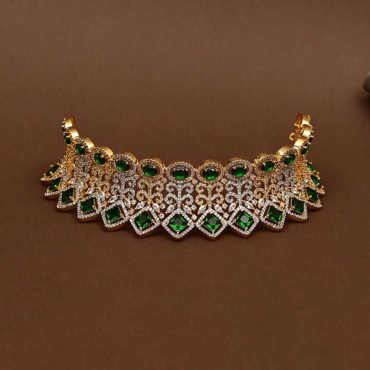CZ Emerald Choker