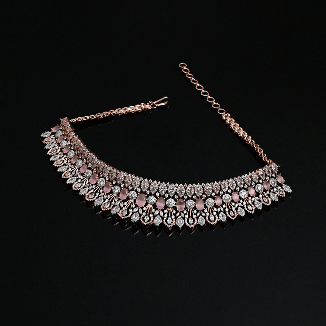 CZ Pink Choker