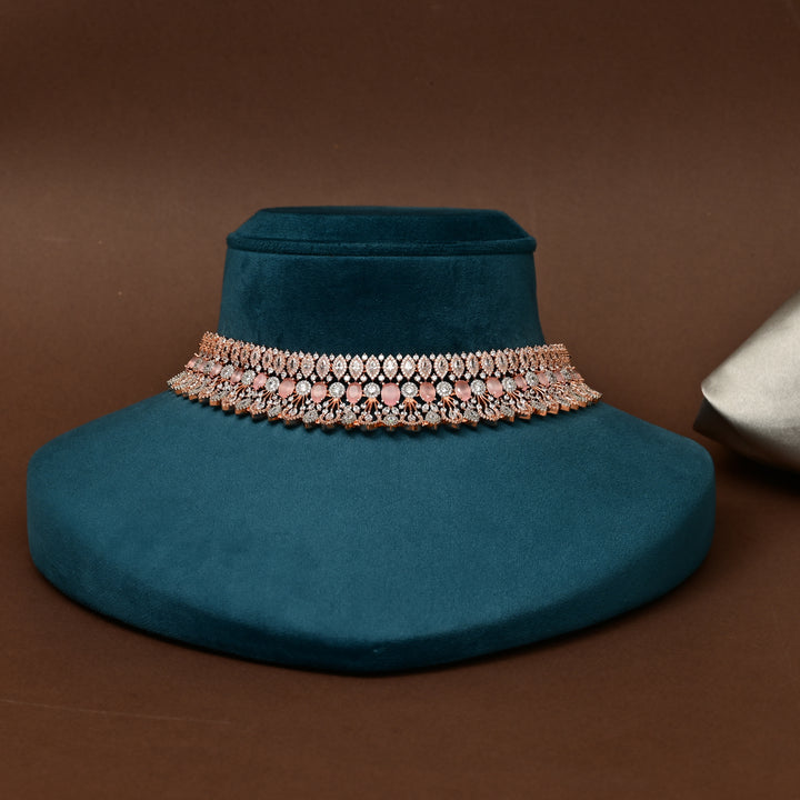 CZ Pink Choker