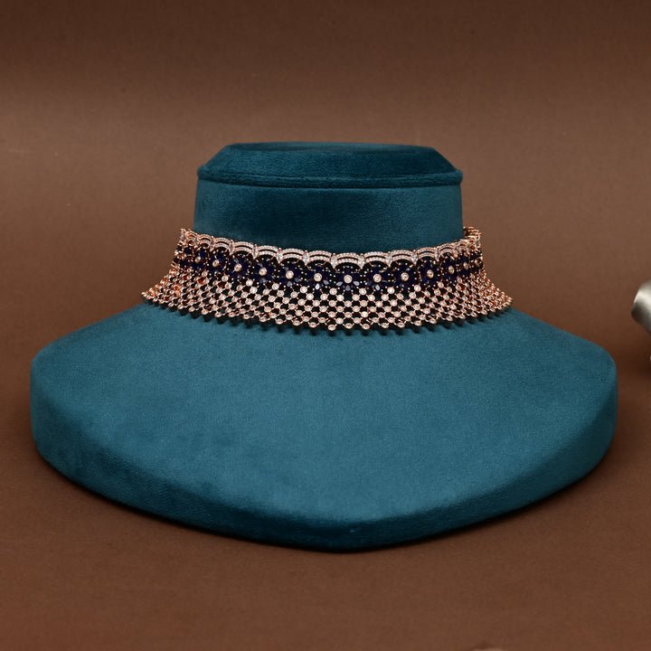CZ Sapphire Choker