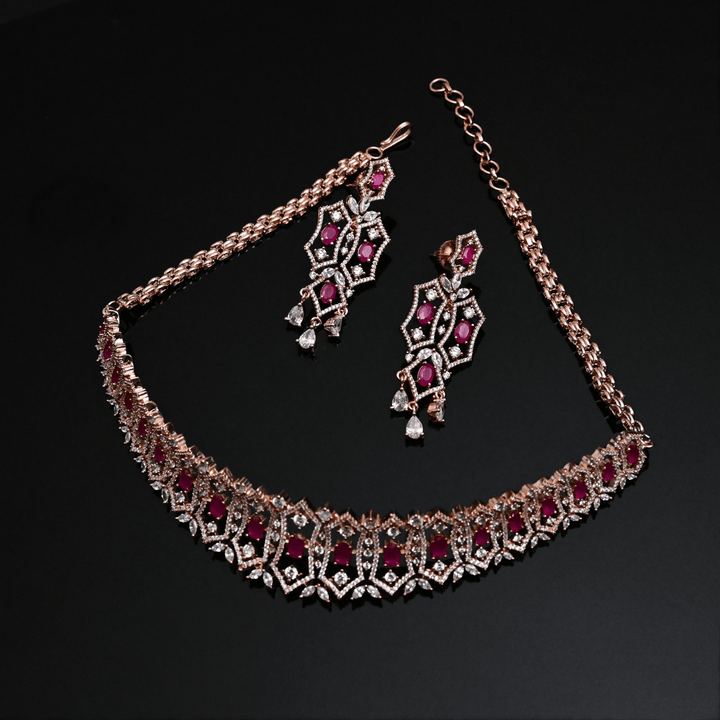 CZ Ruby Choker
