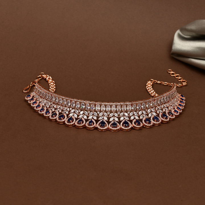 CZ Sapphire Choker