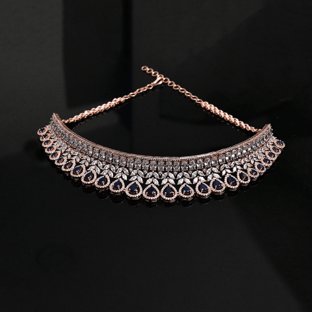 CZ Sapphire Choker
