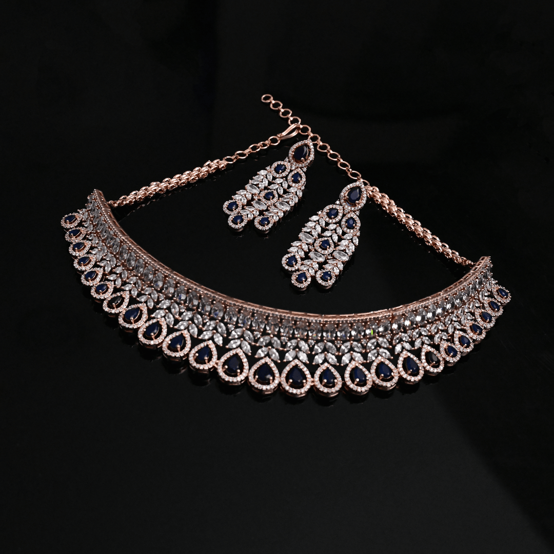 CZ Sapphire Choker