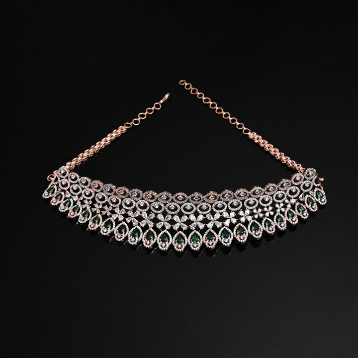 CZ Emerald Choker