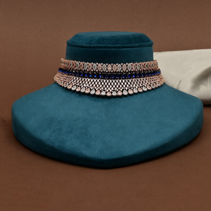 CZ Sapphire Choker