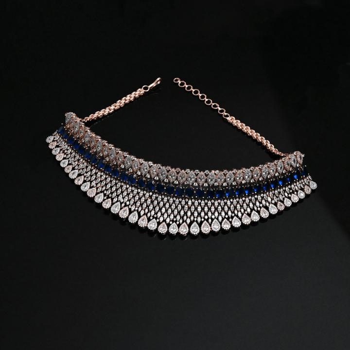 CZ Sapphire Choker