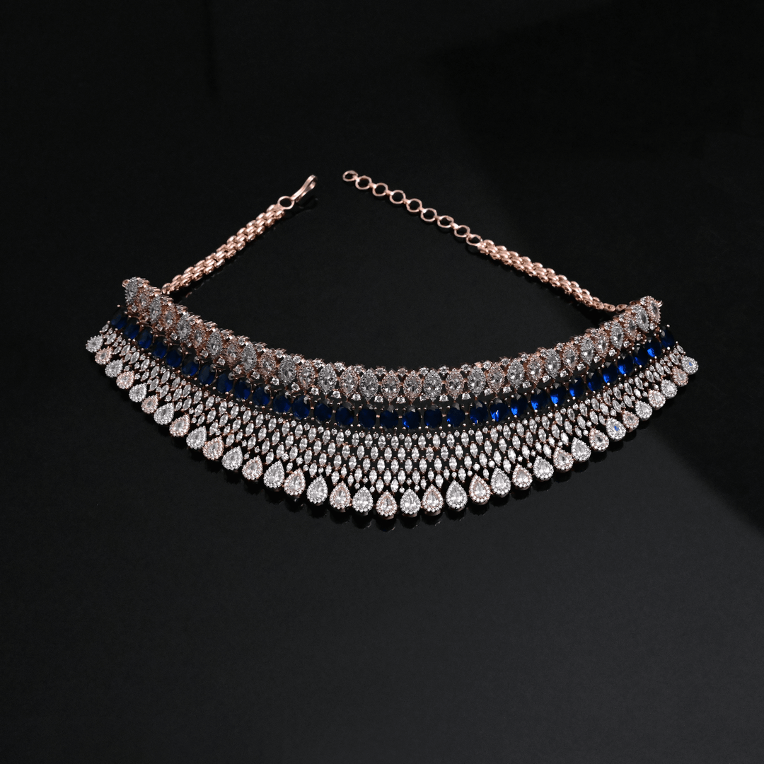 CZ Sapphire Choker