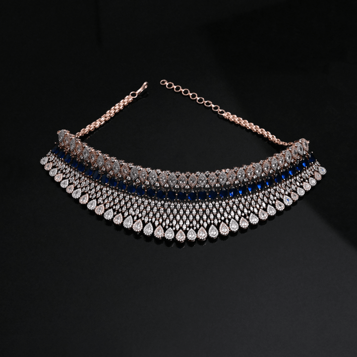 CZ Sapphire Choker