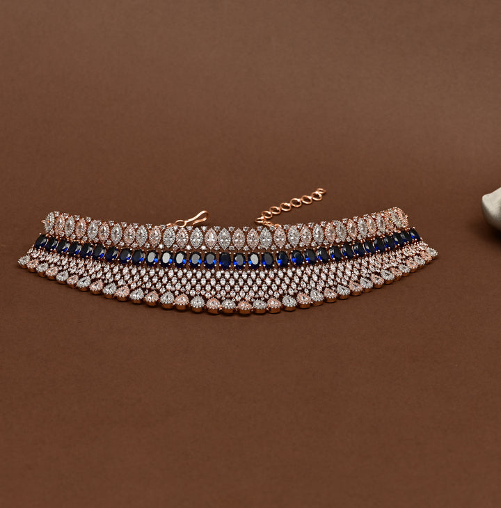CZ Sapphire Choker
