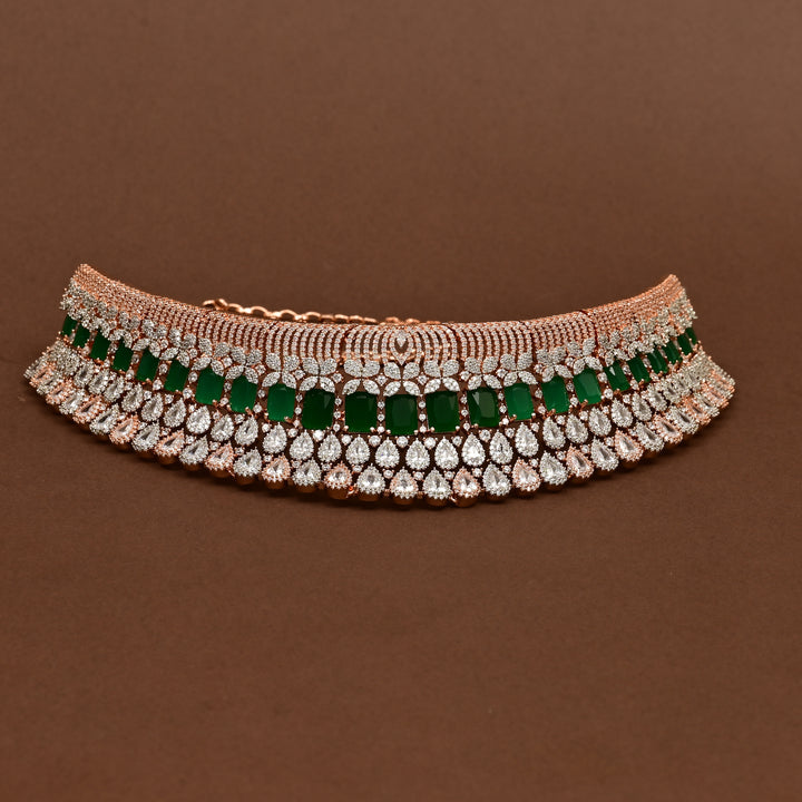 CZ Emerald Choker