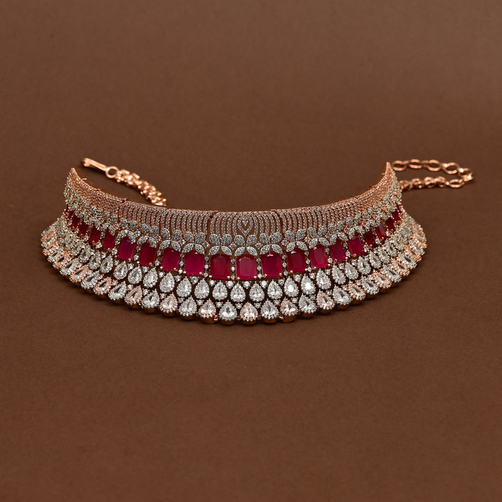 CZ Ruby Choker