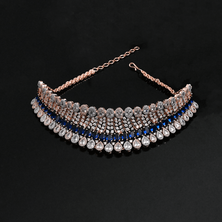 CZ Sapphire Choker