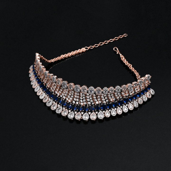 CZ Sapphire Choker