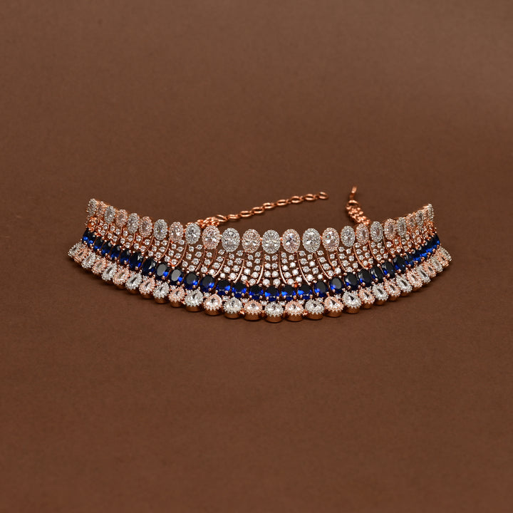 CZ Sapphire Choker