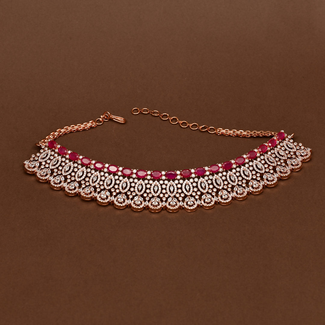 CZ Ruby Choker