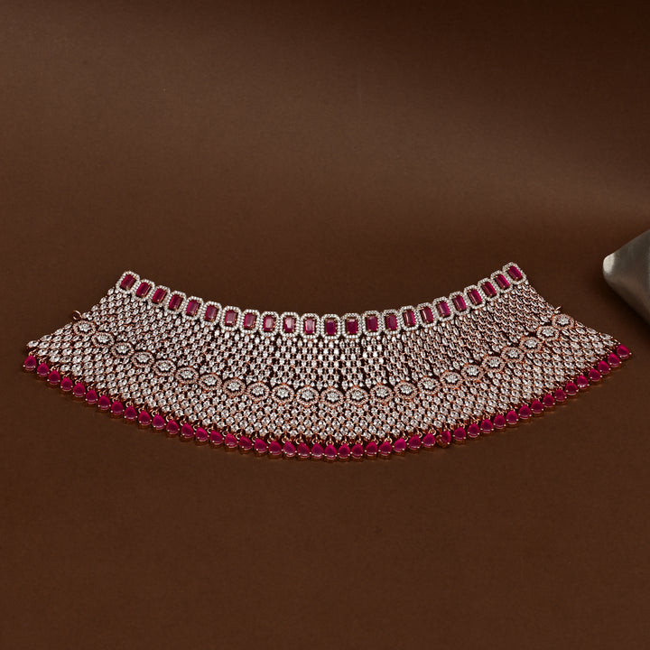 CZ Ruby Choker