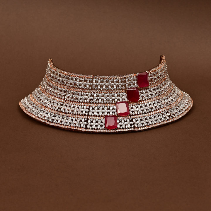 CZ Ruby Choker