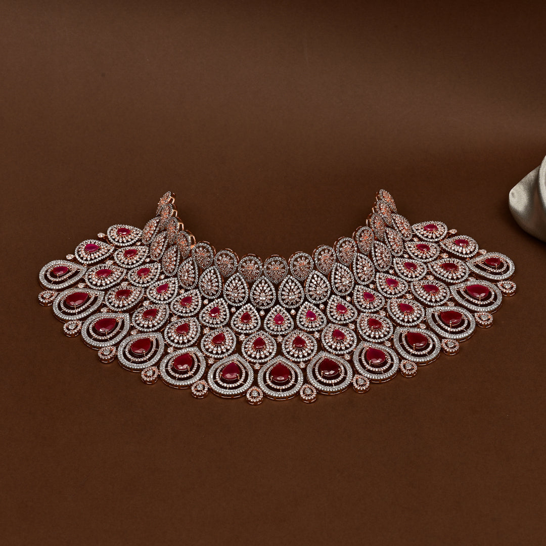 CZ Ruby Choker