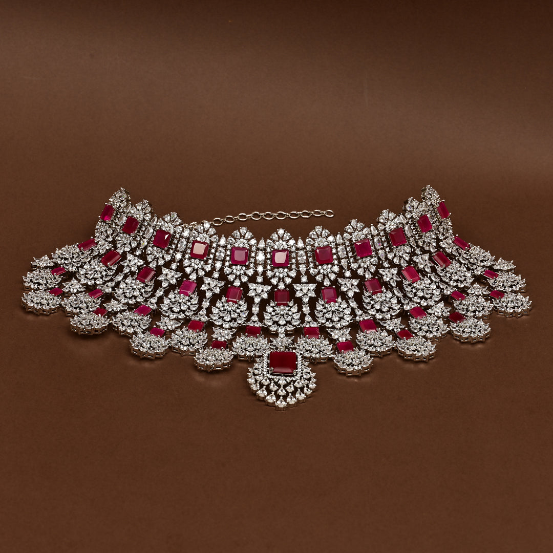 CZ Ruby Choker