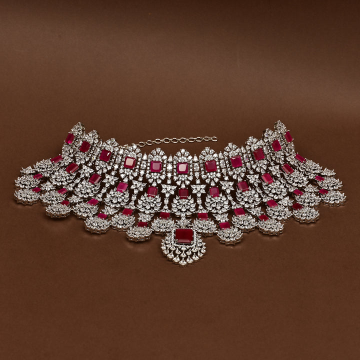CZ Ruby Choker