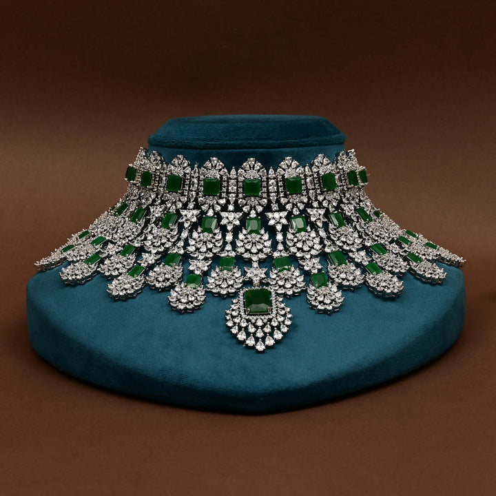 CZ Emerald Choker