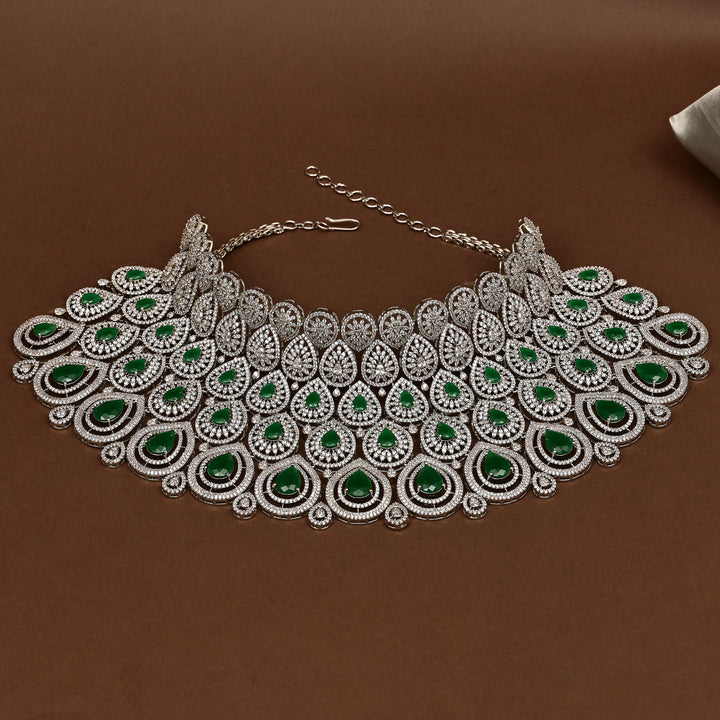 CZ Emerald Choker