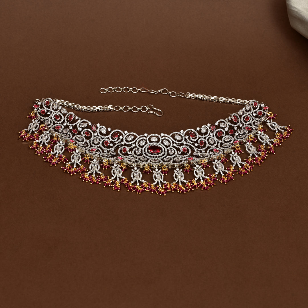 CZ Ruby Choker