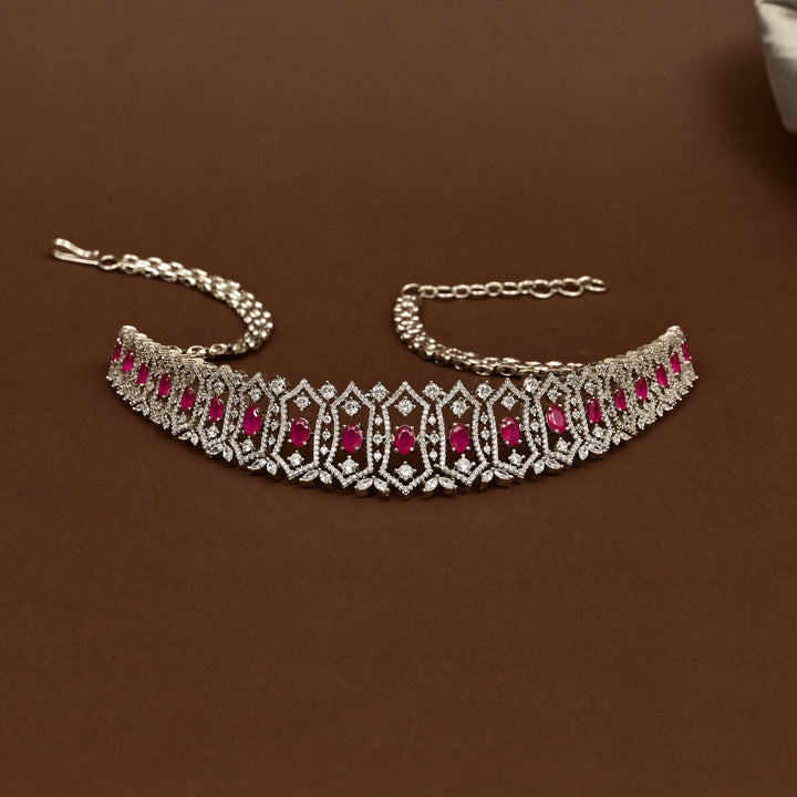 CZ Ruby Choker