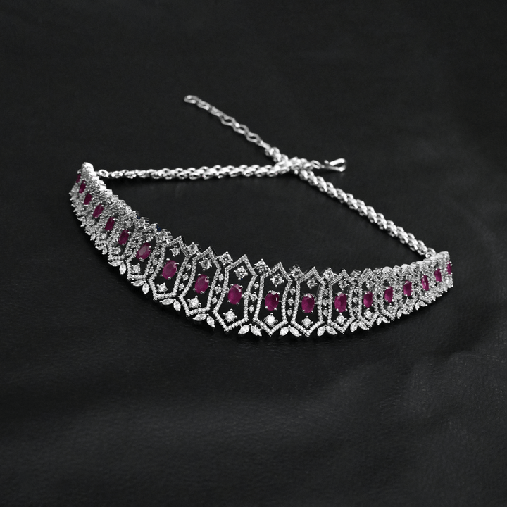 CZ Ruby Choker