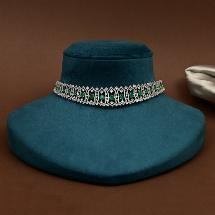 CZ Emerald Choker