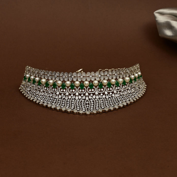 CZ Emerald Choker