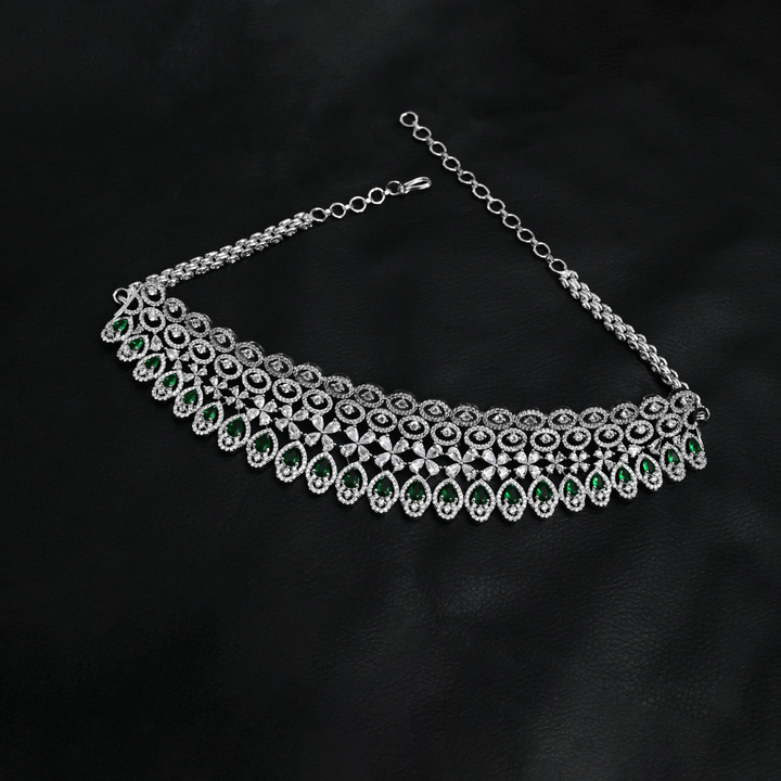 CZ Emerald Choker