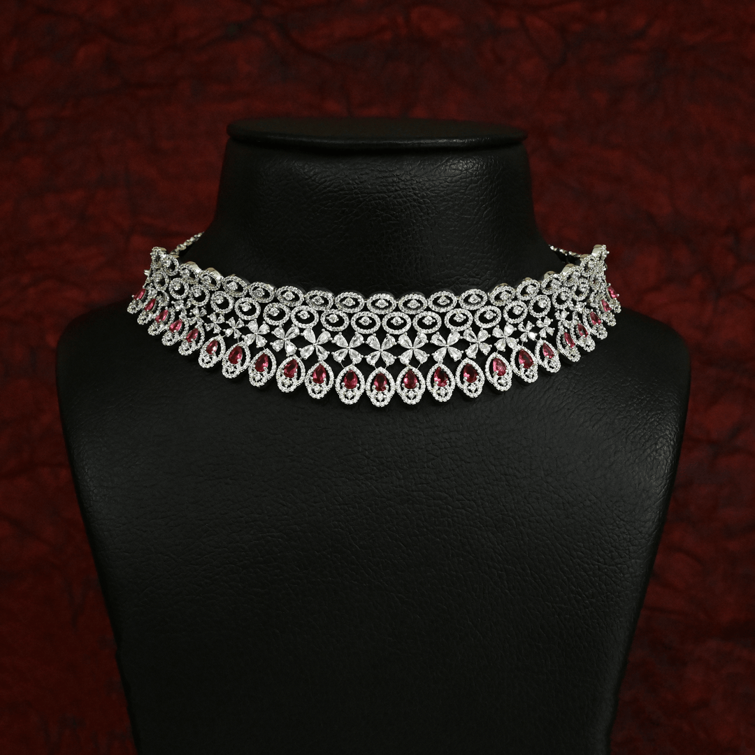 CZ Ruby Choker