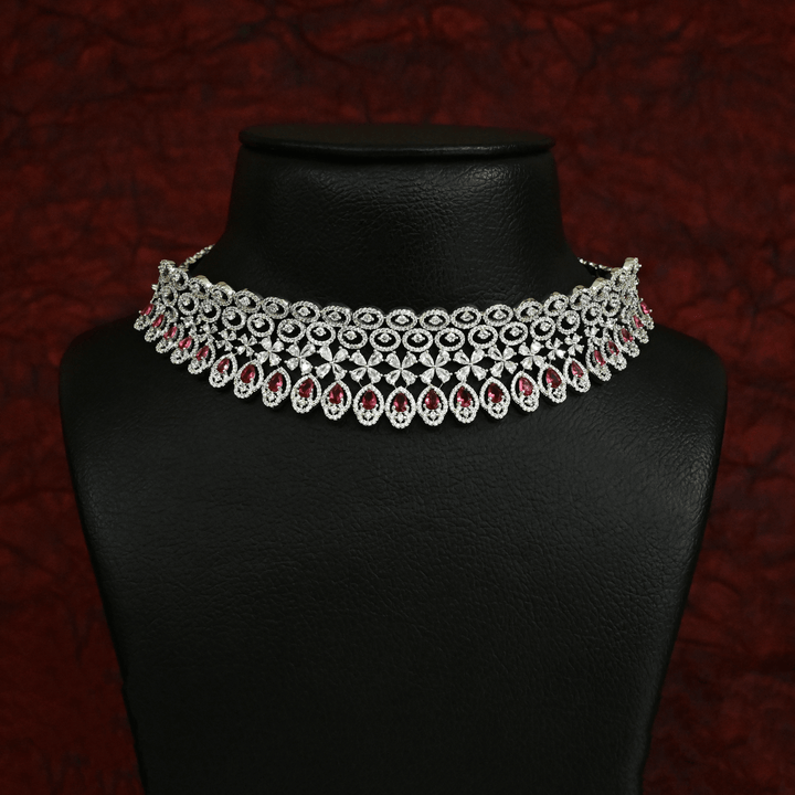 CZ Ruby Choker