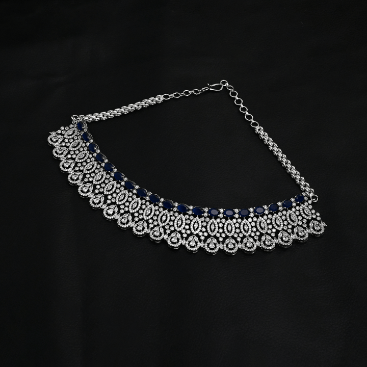 CZ Sapphire Choker