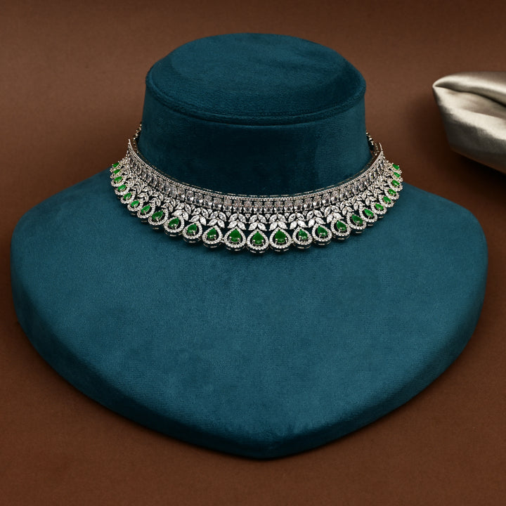 CZ Emerald Choker