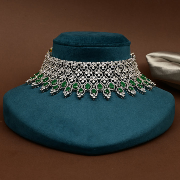 CZ Emerald Choker