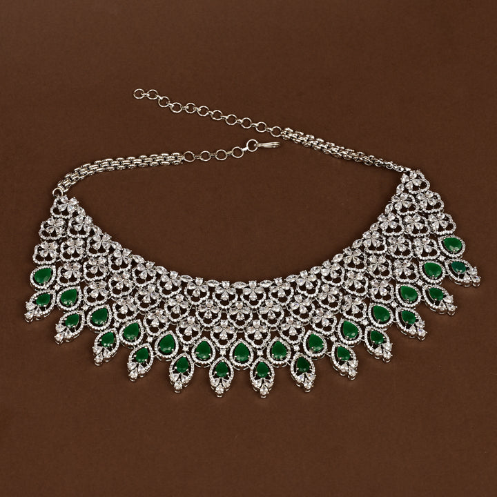 CZ Emerald Choker