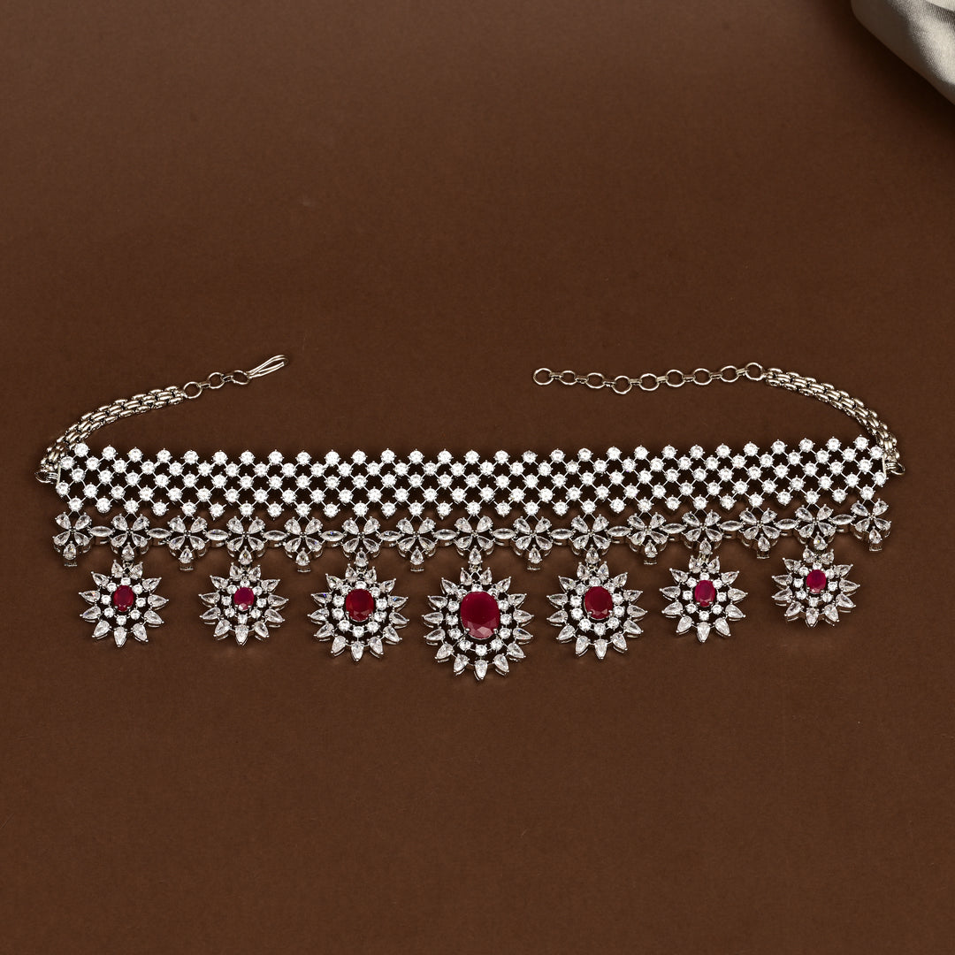 CZ Ruby Choker