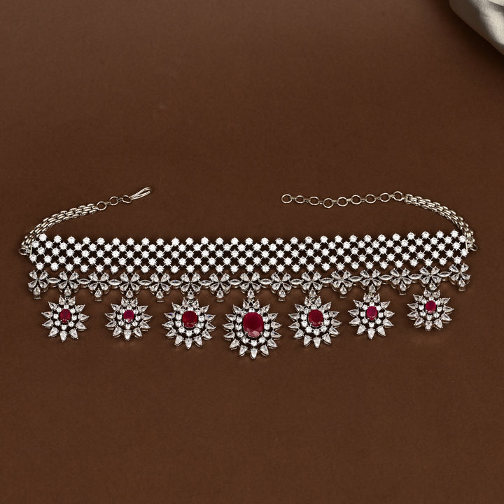 CZ Ruby Choker