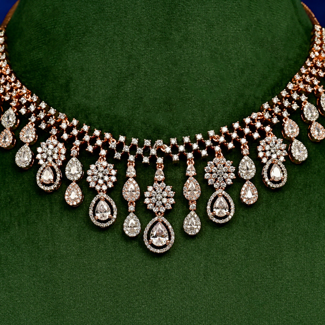 CZ Necklace Set