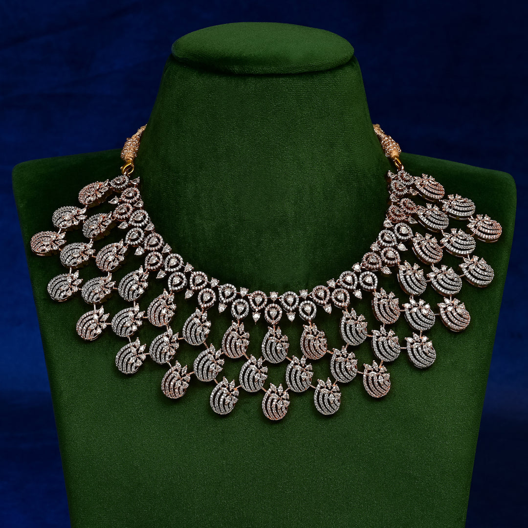 CZ Necklace Set