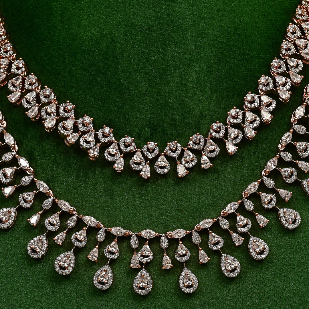 CZ Necklace Set