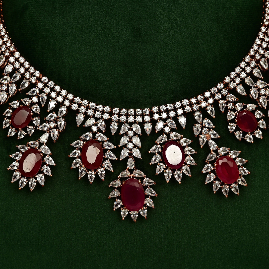 CZ Necklace Set