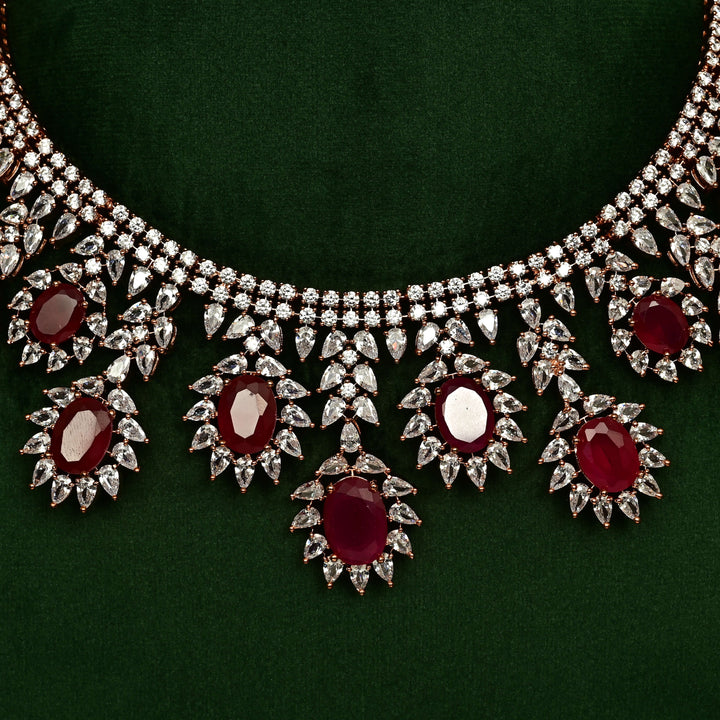 CZ Necklace Set